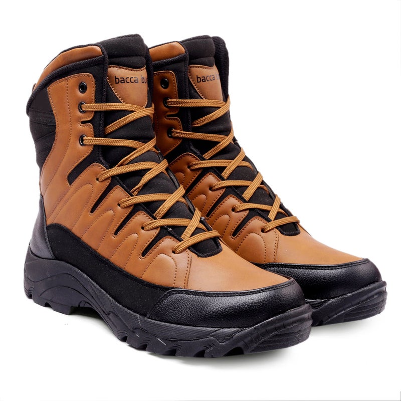 Bacca Bucci Flame 7 Eye Moto Waterproof Snow Boots - Image 2
